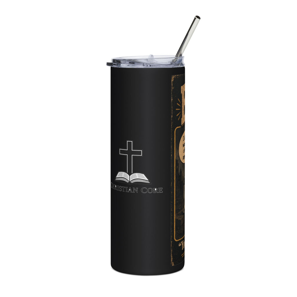 Be Salty Christian Tumbler — 20oz Stainless Steel Inspirational Travel Mug