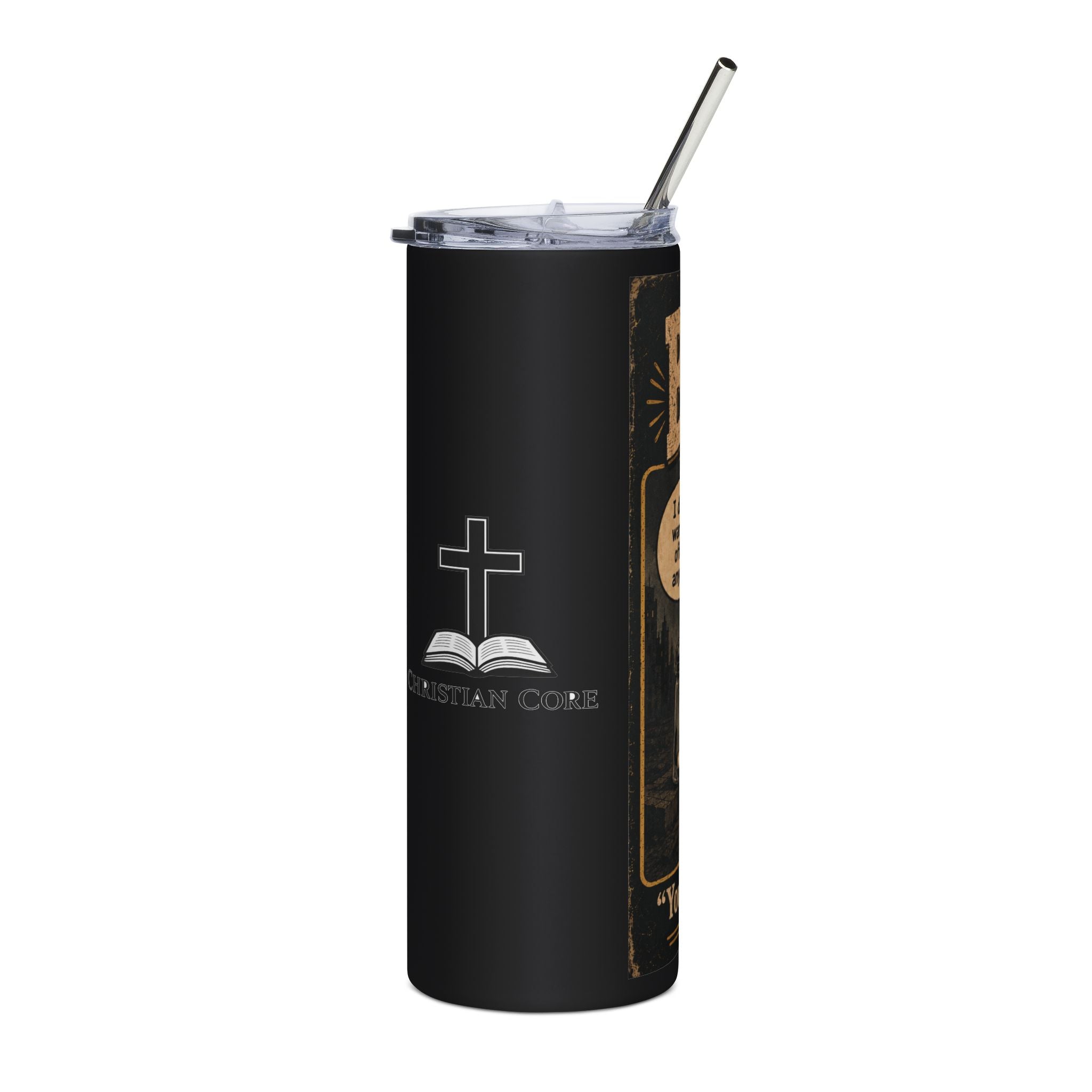 Be Salty Christian Tumbler — 20oz Stainless Steel Inspirational Travel Mug