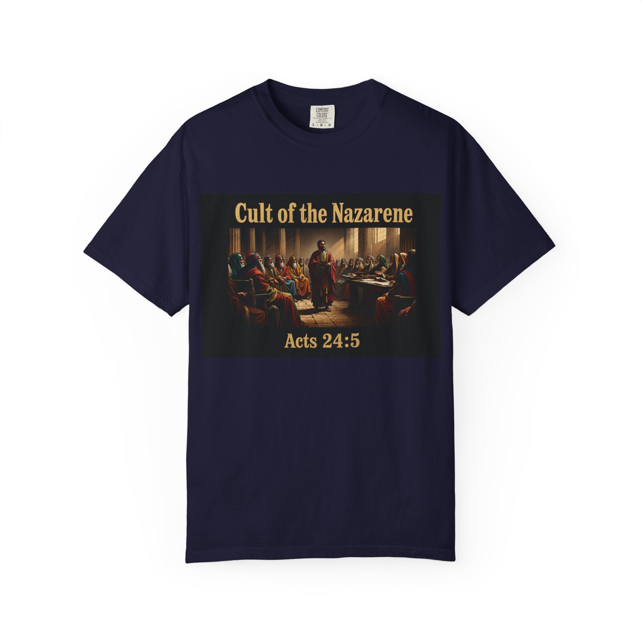 Acts 24:5 Unisex Comfort Dyed T-shirt