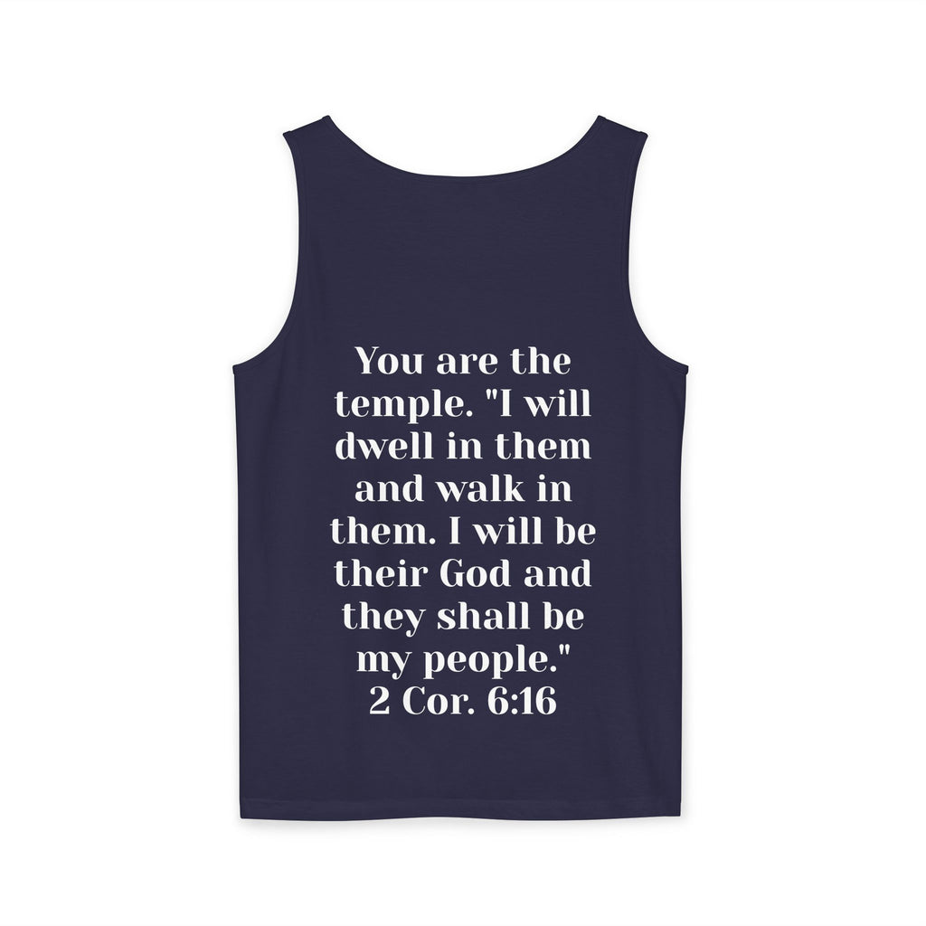 Jesus Follower Cat Lover Tank Top — Christian Pet Lover Graphic Tank