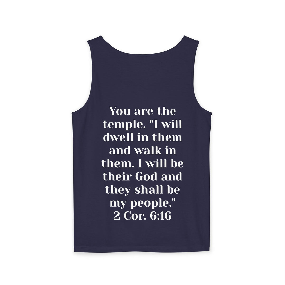 Jesus Follower Cat Lover Tank Top — Christian Pet Lover Graphic Tank