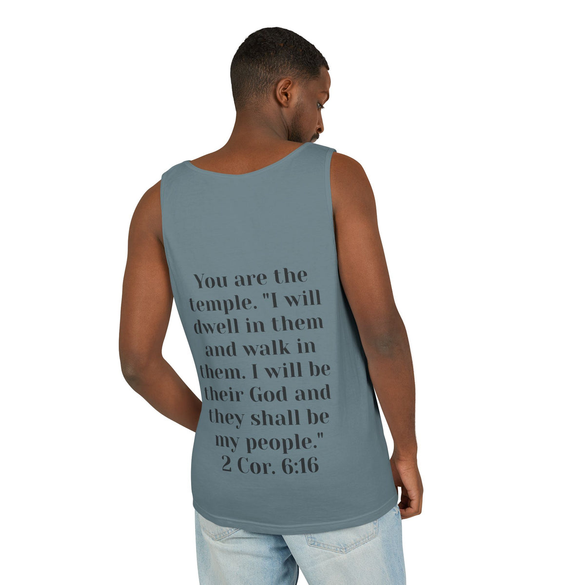 Jesus Follower Cat Lover Tank Top — Christian Pet Lover Graphic Tank