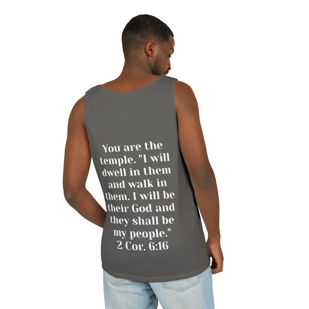 Jesus Follower Cat Lover Tank Top — Christian Pet Lover Graphic Tank