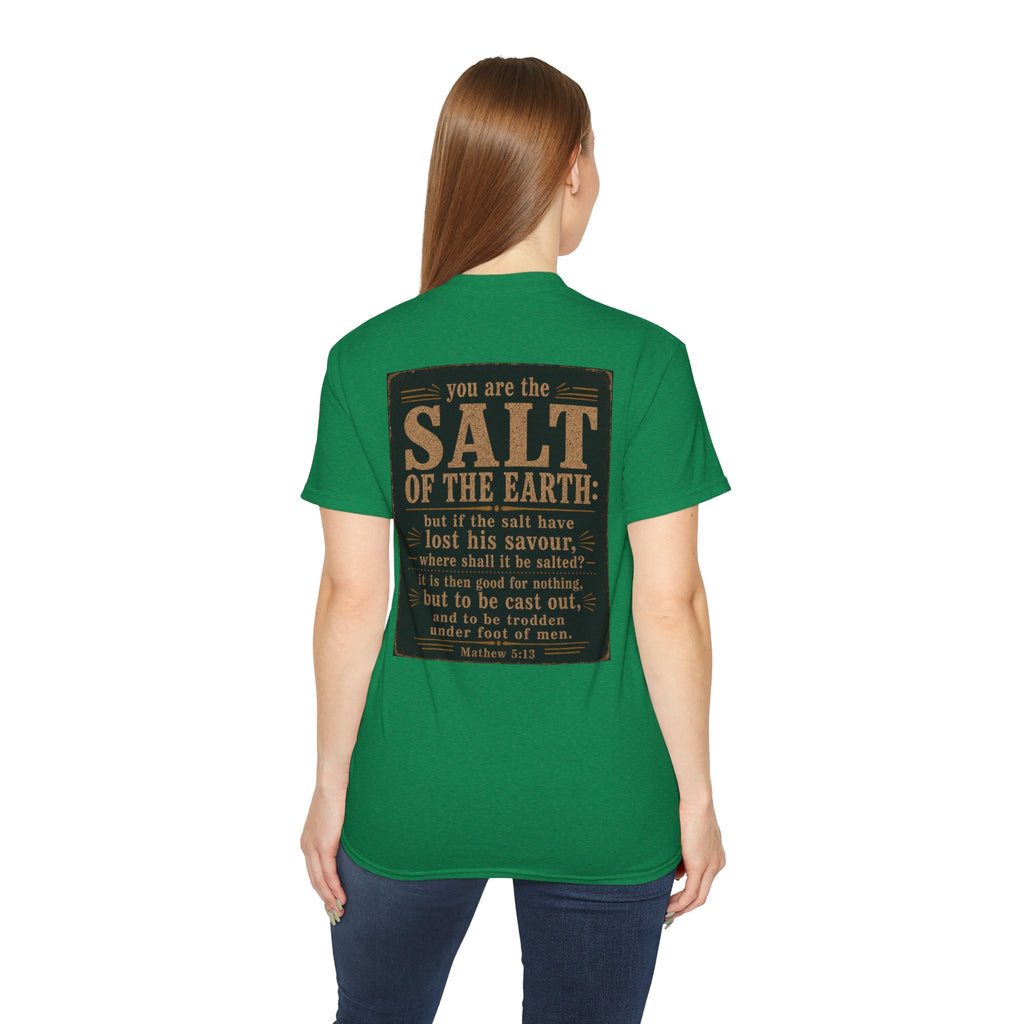 Be Salty T-Shirt — 'You Are the Salt of the Earth' Christian Vintage Tee