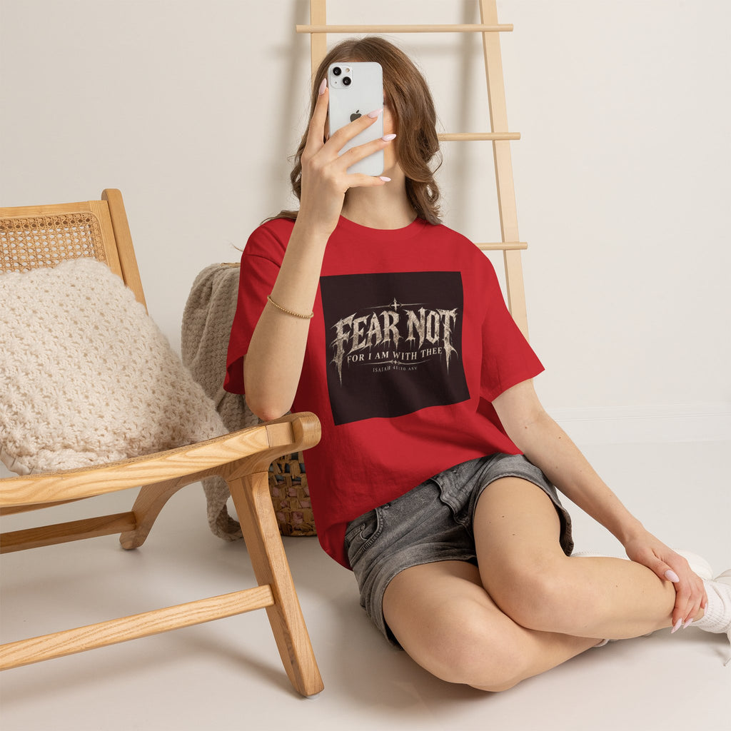 Fear Not Holliday Line October Edition scripture Tee —  Christian Graphic T-Shirt