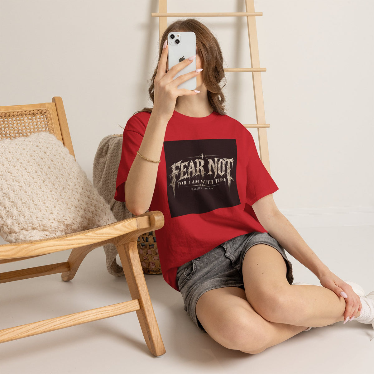 Fear Not Holliday Line October Edition scripture Tee —  Christian Graphic T-Shirt
