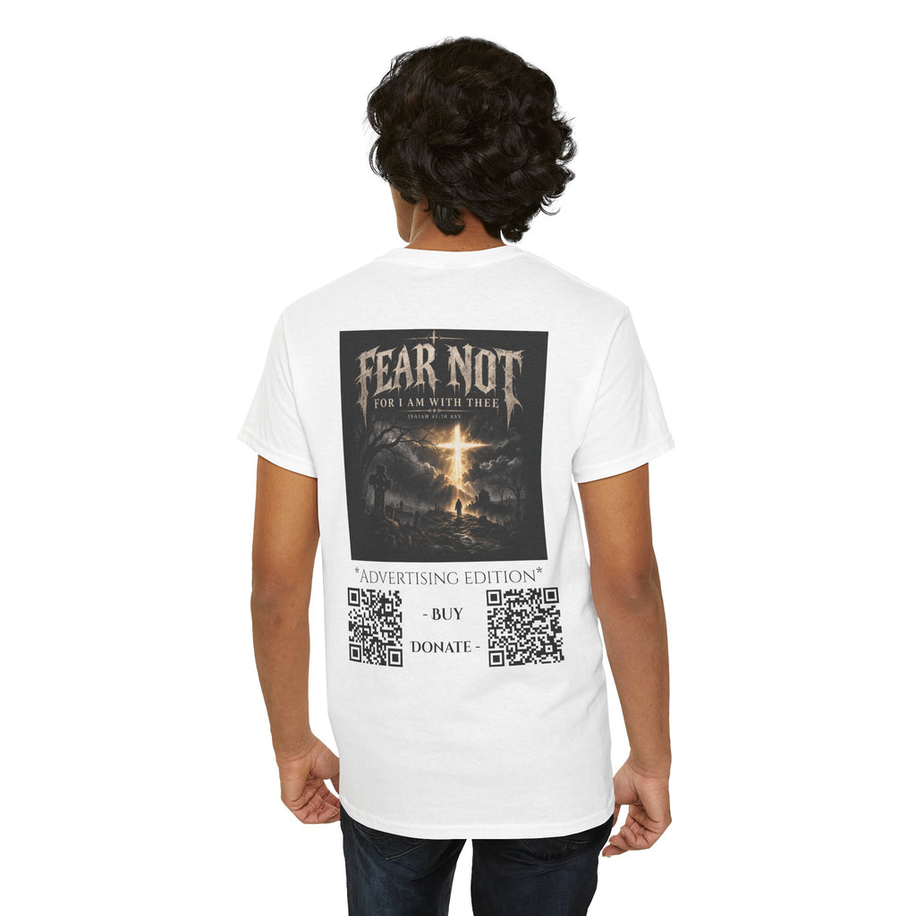 Fear Not Ad Edition Holiday Line October Edition scripture Tee —  Christian Graphic T-Shirt