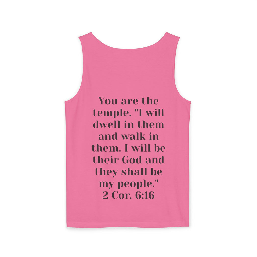 Jesus Follower Cat Lover Tank Top — Christian Pet Lover Graphic Tank