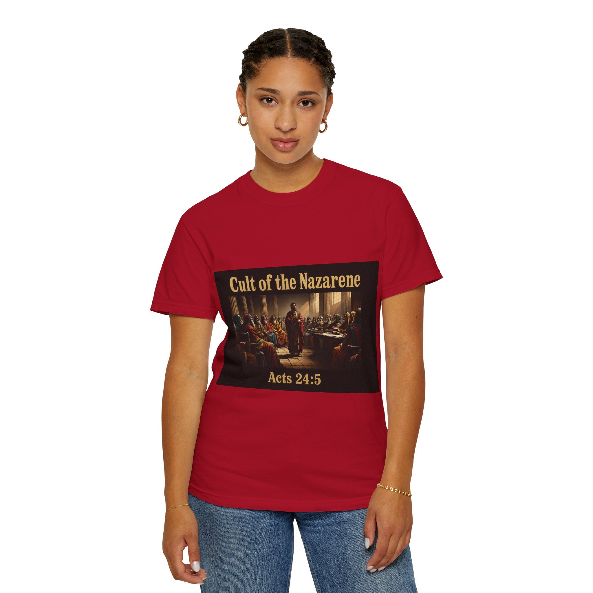 Acts 24:5 Unisex Comfort Dyed T-shirt