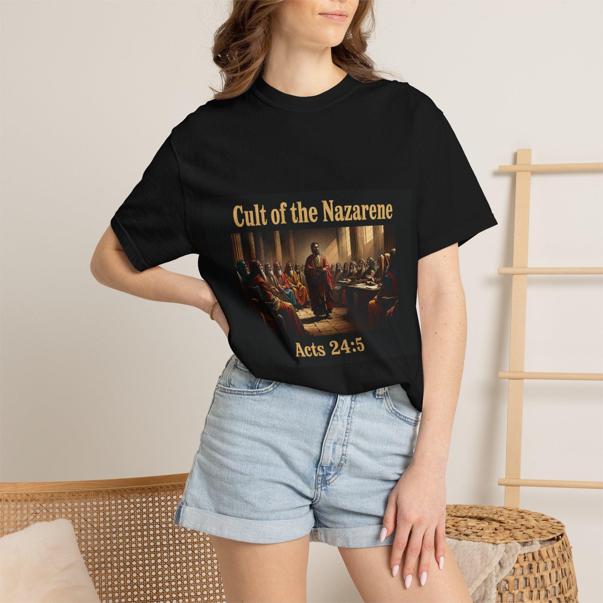 Acts 24:5 Unisex Comfort Dyed T-shirt