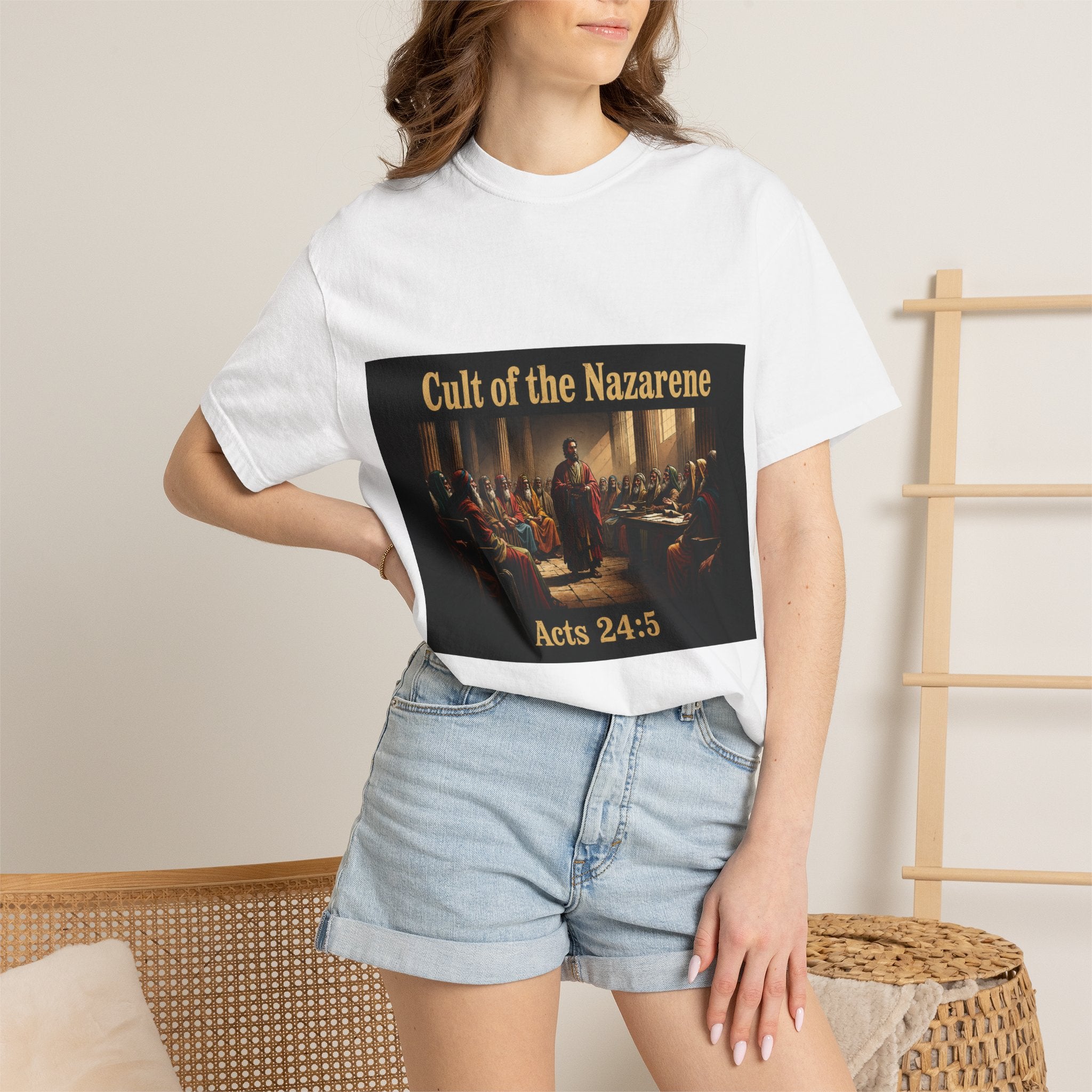 Acts 24:5 Unisex Comfort Dyed T-shirt
