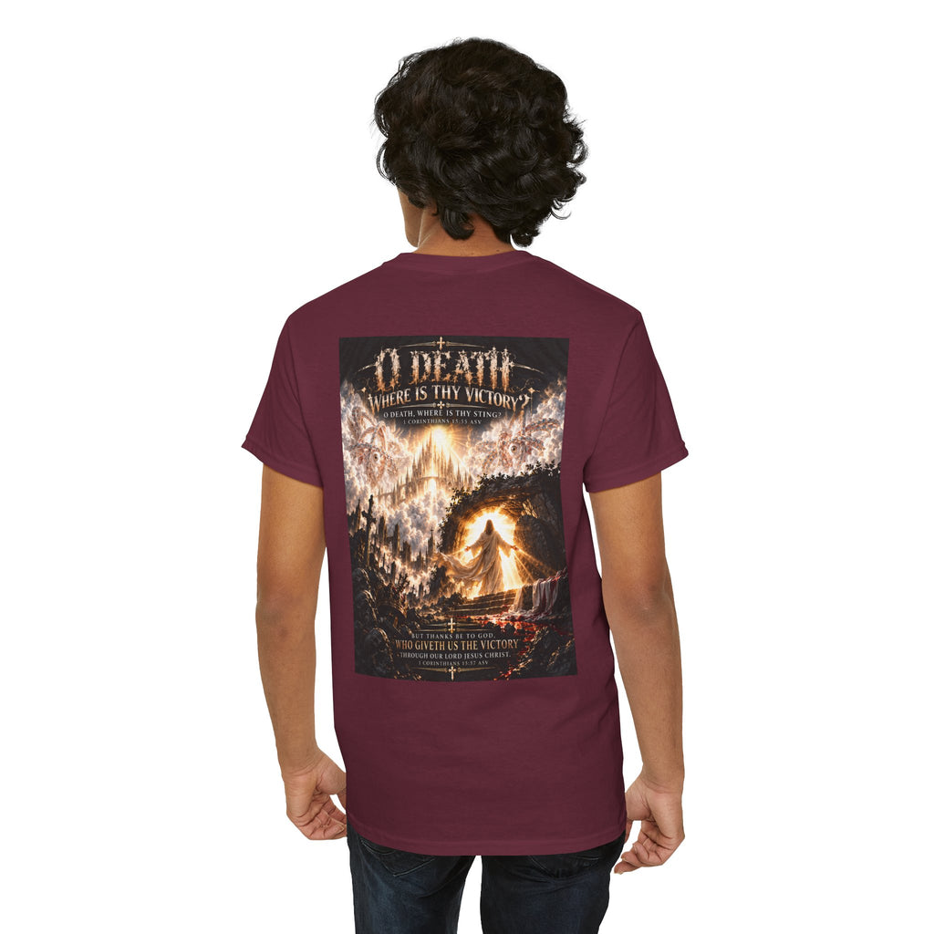 Victory Over Death Holiday October Edition Christian T-Shirt