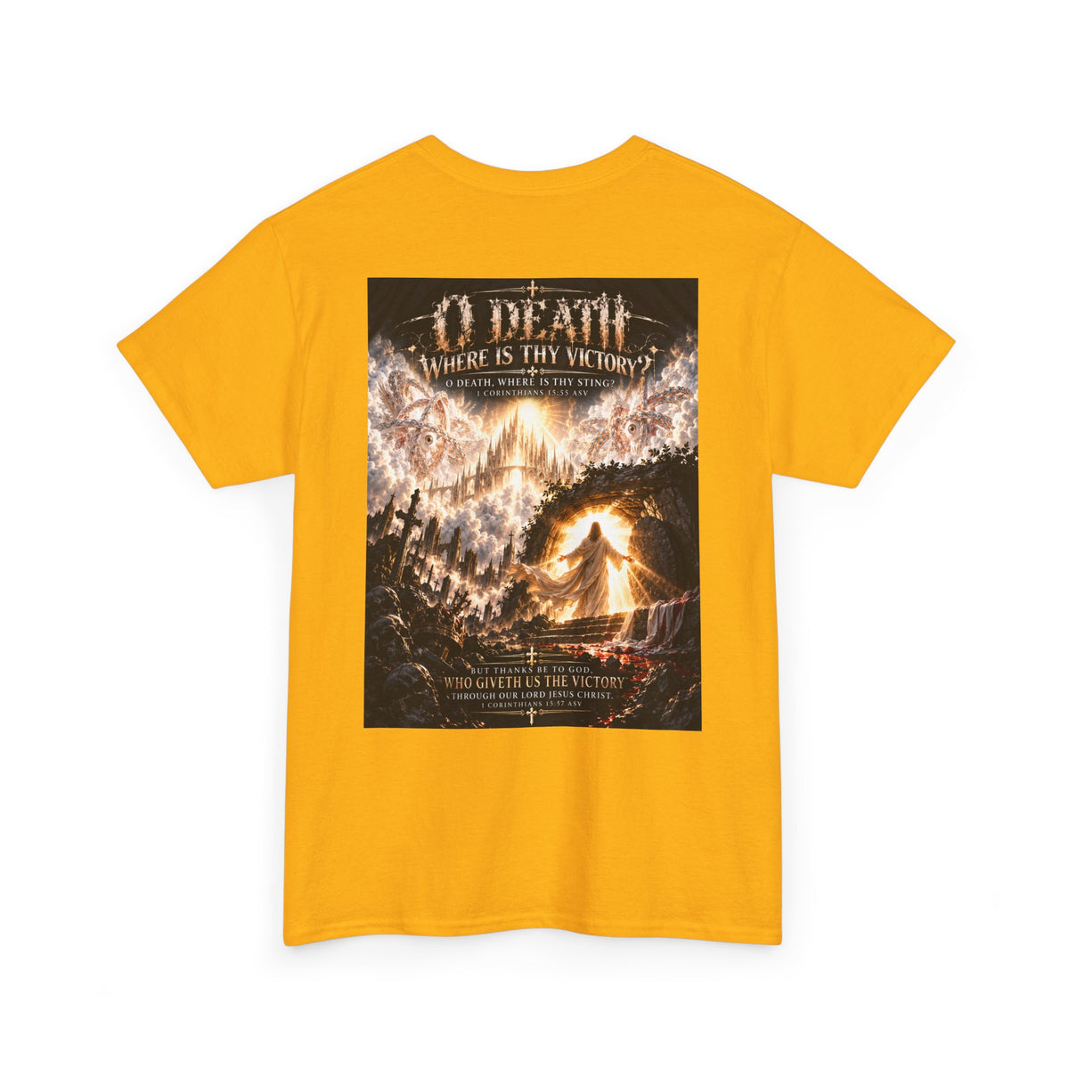 Victory Over Death Holiday October Edition Christian T-Shirt