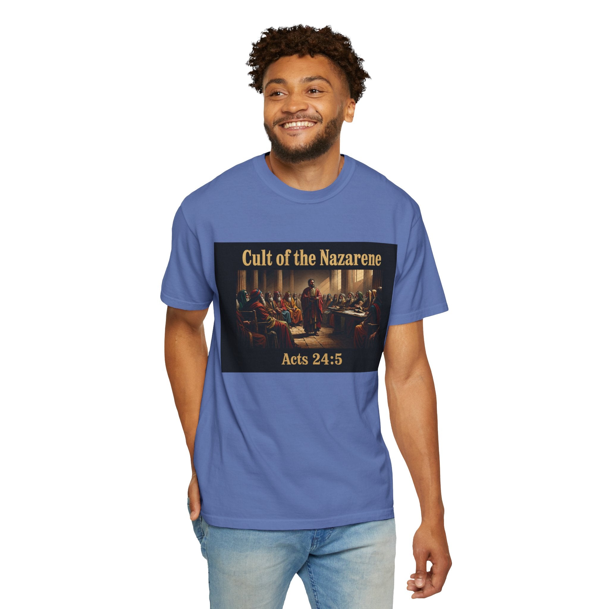 Acts 24:5 Unisex Comfort Dyed T-shirt