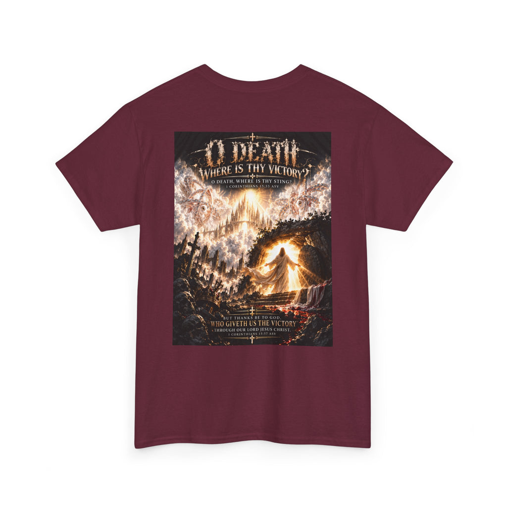 Victory Over Death Holiday October Edition Christian T-Shirt