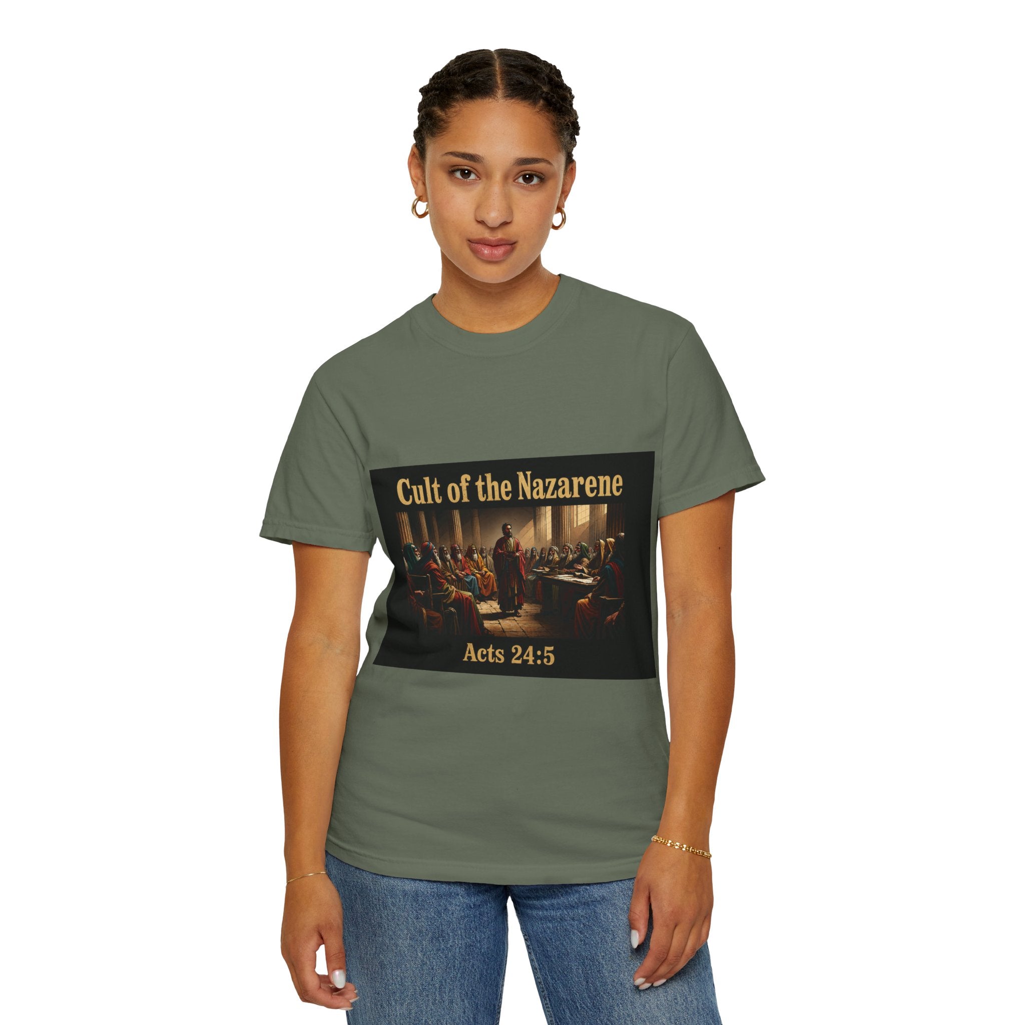 Acts 24:5 Unisex Comfort Dyed T-shirt