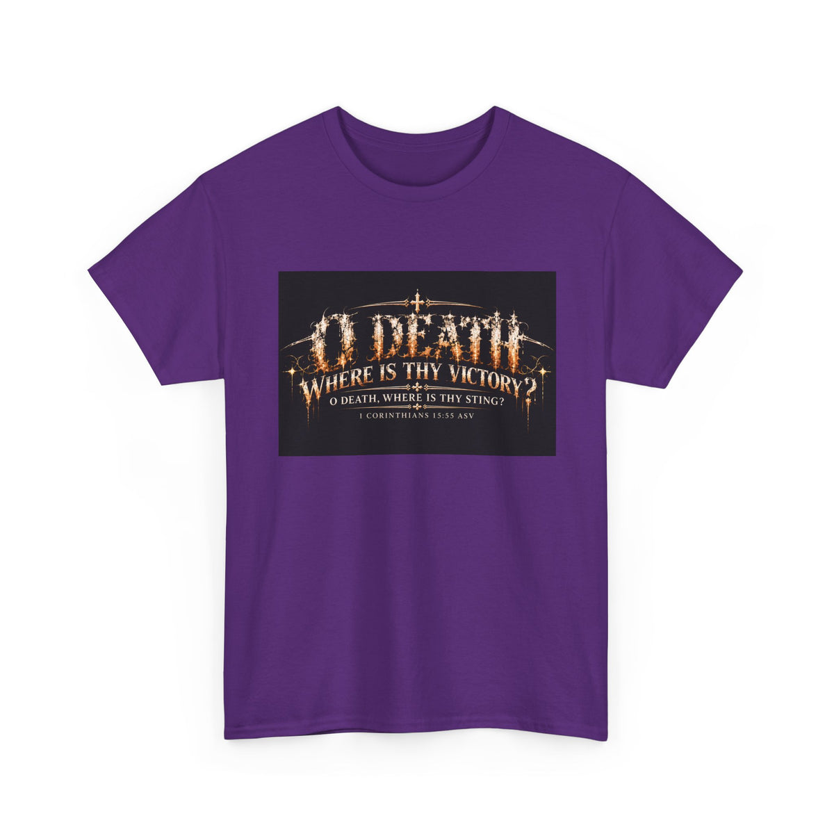 Victory Over Death Holiday October Edition Christian T-Shirt