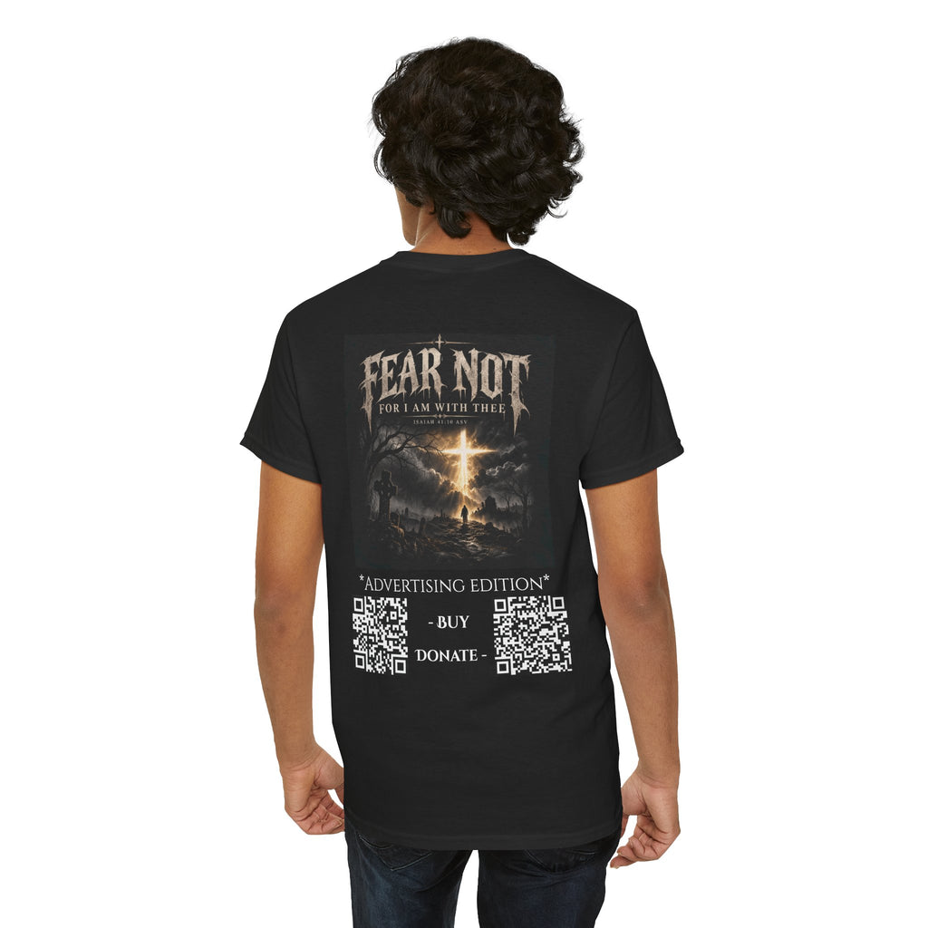 Fear Not Ad Edition Holiday Line October Edition scripture Tee —  Christian Graphic T-Shirt