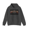 “Greater Is He” Holiday October Edition Christian Hoodie with Flame Cross Design