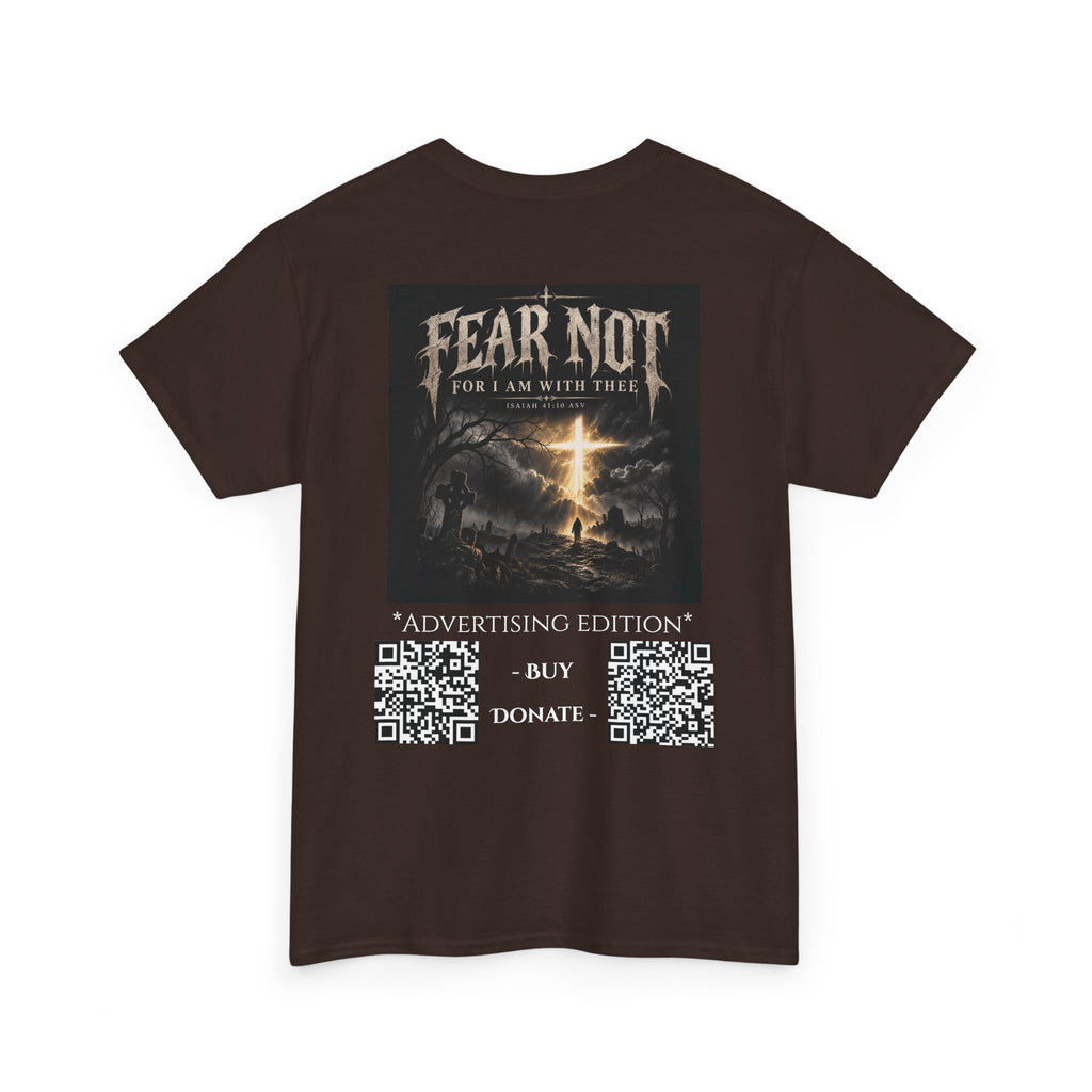 Fear Not Ad Edition Holiday Line October Edition scripture Tee —  Christian Graphic T-Shirt