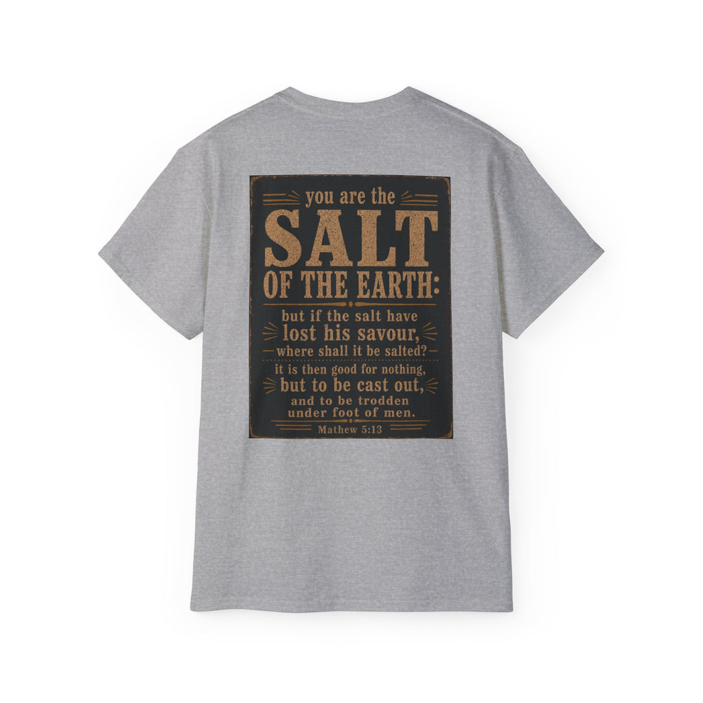 Be Salty T-Shirt — 'You Are the Salt of the Earth' Christian Vintage Tee