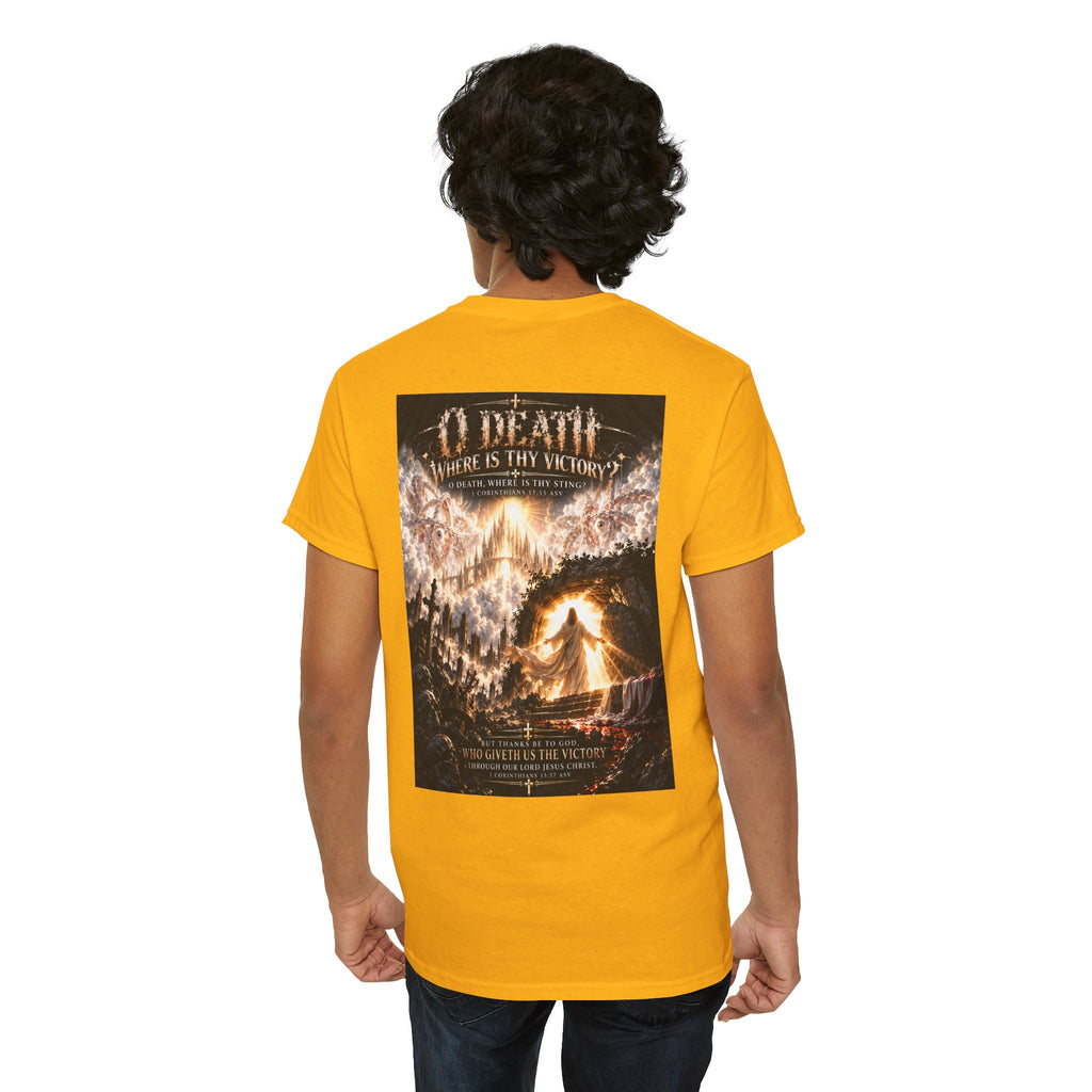 Victory Over Death Holiday October Edition Christian T-Shirt