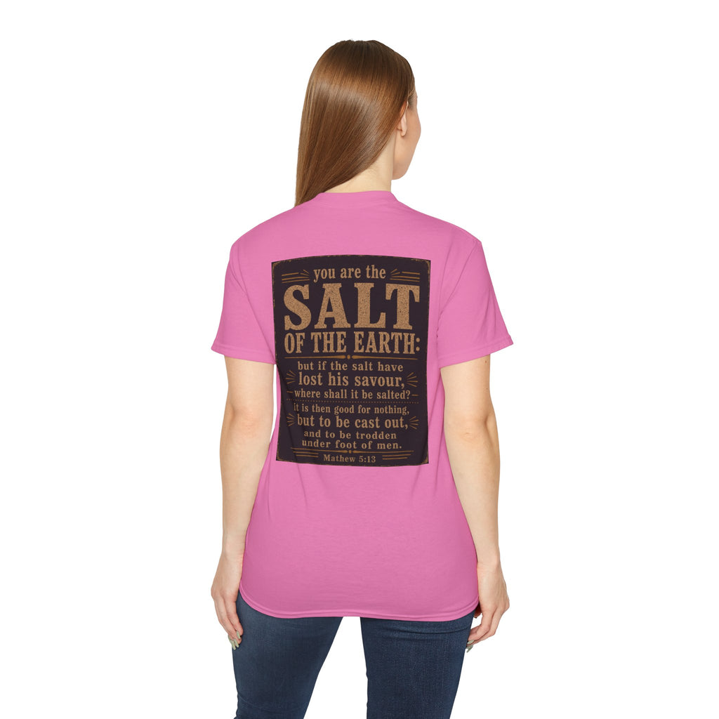 Be Salty T-Shirt — 'You Are the Salt of the Earth' Christian Vintage Tee
