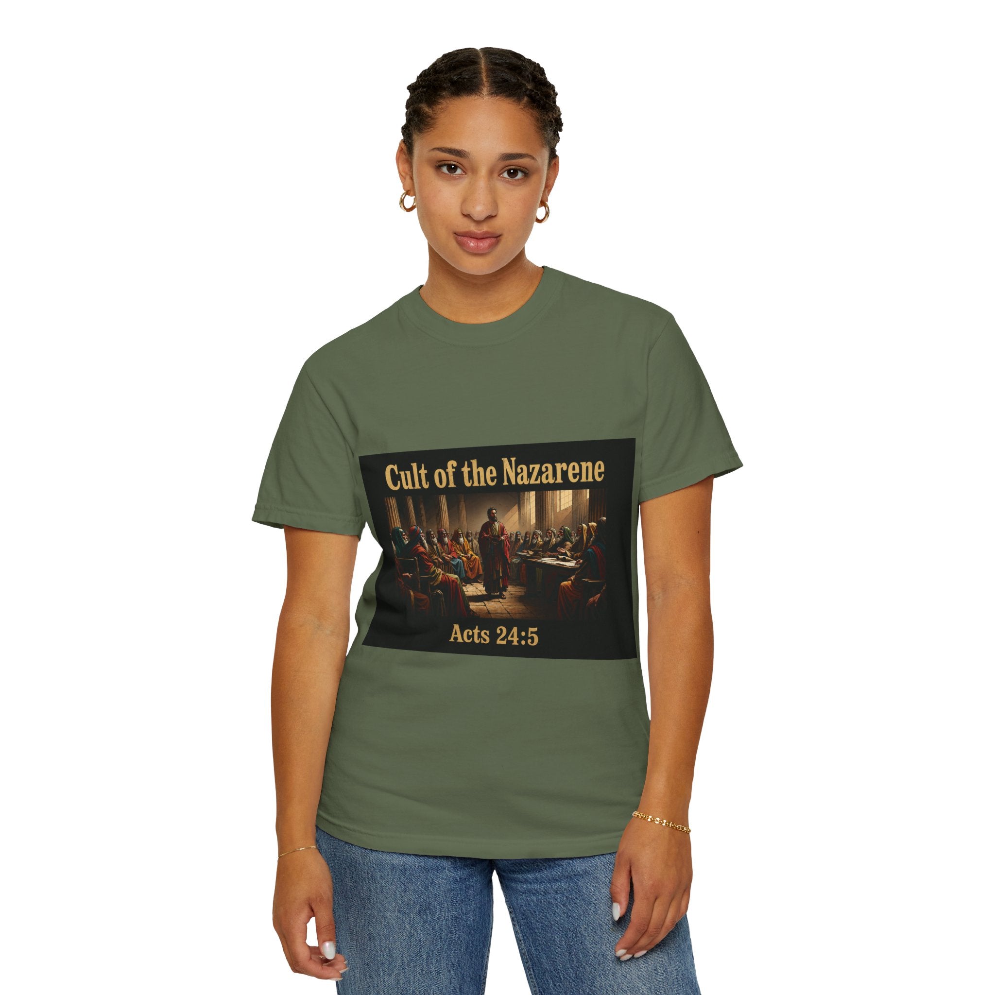 Acts 24:5 Unisex Comfort Dyed T-shirt