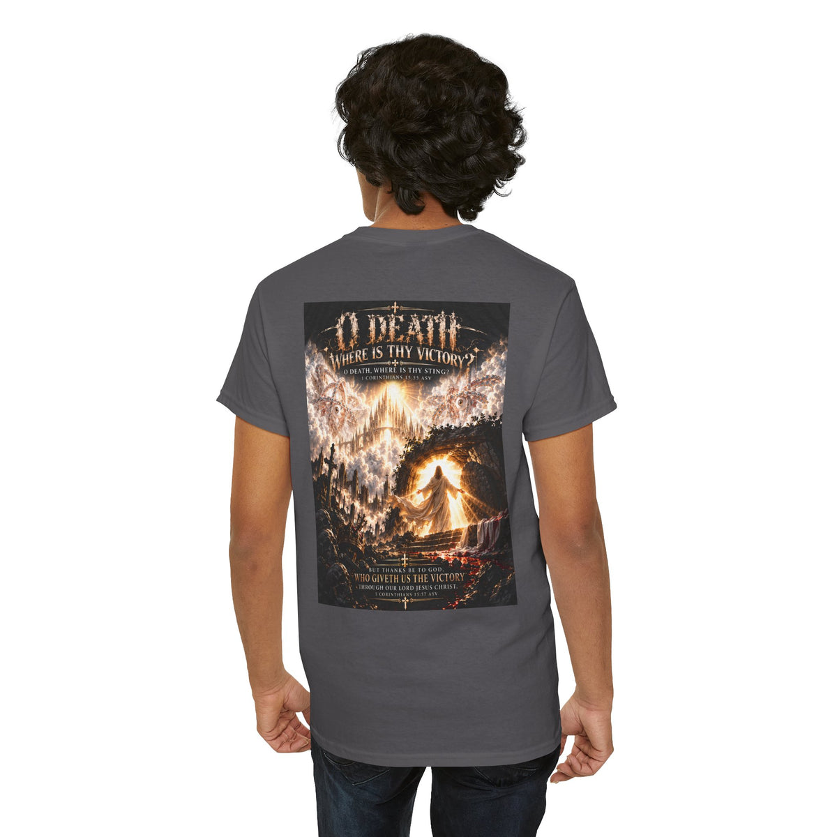 Victory Over Death Holiday October Edition Christian T-Shirt