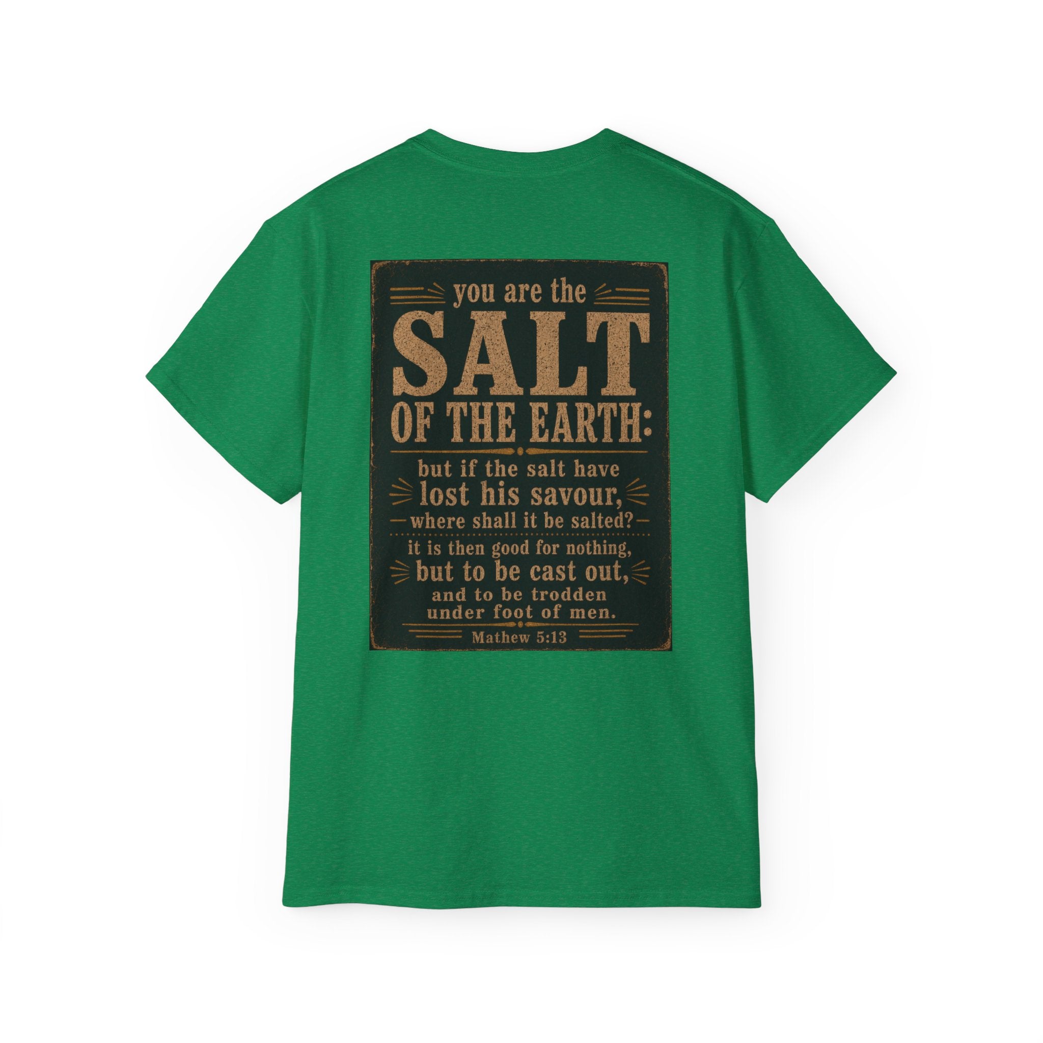 Be Salty T-Shirt — 'You Are the Salt of the Earth' Christian Vintage Tee