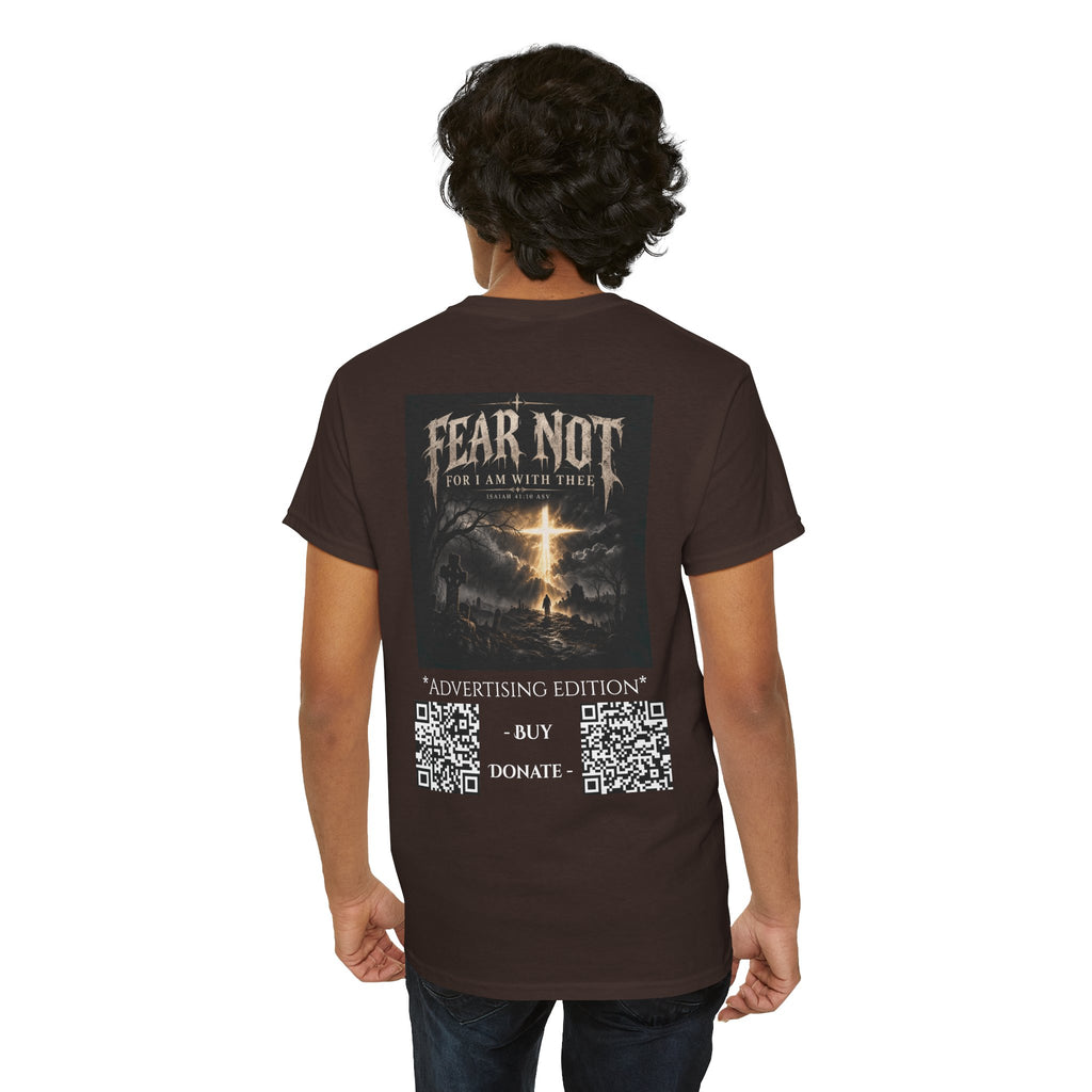Fear Not Ad Edition Holiday Line October Edition scripture Tee —  Christian Graphic T-Shirt