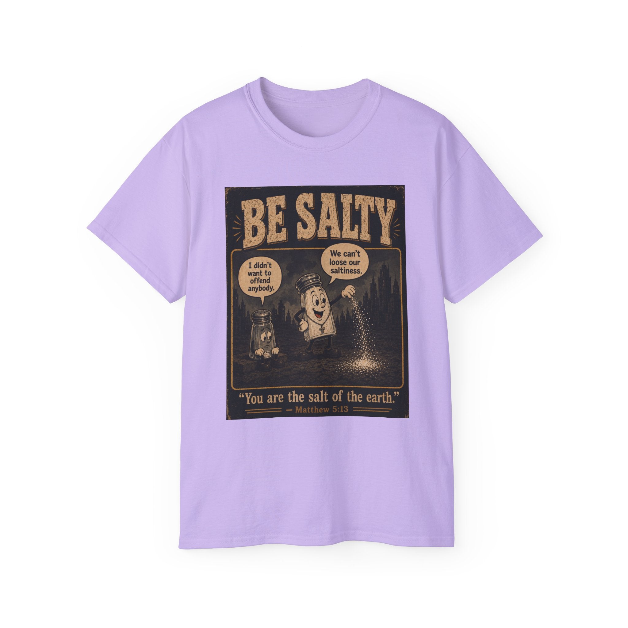 Be Salty T-Shirt — 'You Are the Salt of the Earth' Christian Vintage Tee