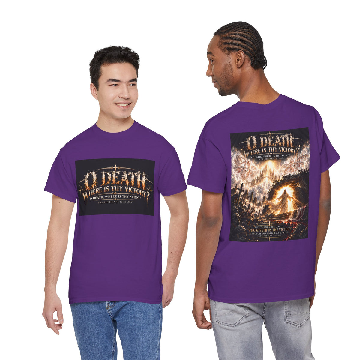 Victory Over Death Holiday October Edition Christian T-Shirt