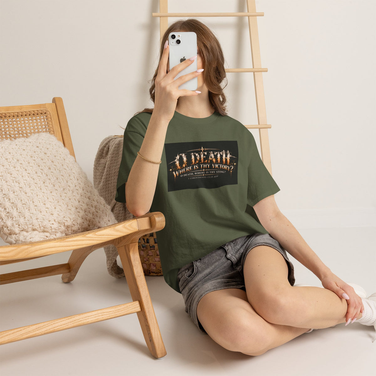 Victory Over Death Holiday October Edition Christian T-Shirt