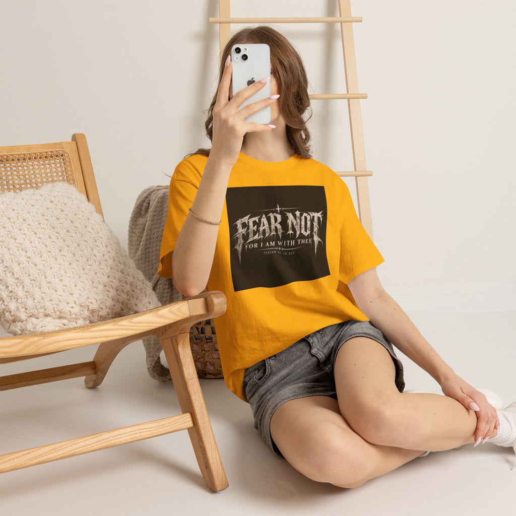 Fear Not Ad Edition Holiday Line October Edition scripture Tee —  Christian Graphic T-Shirt