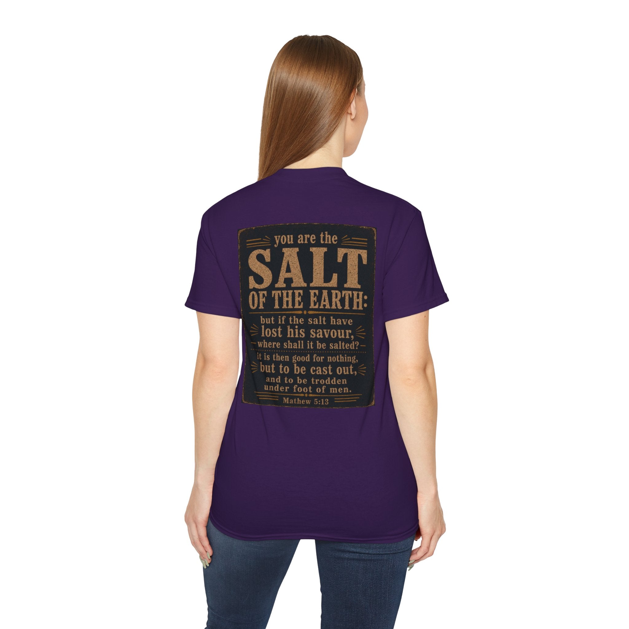 Be Salty T-Shirt — 'You Are the Salt of the Earth' Christian Vintage Tee
