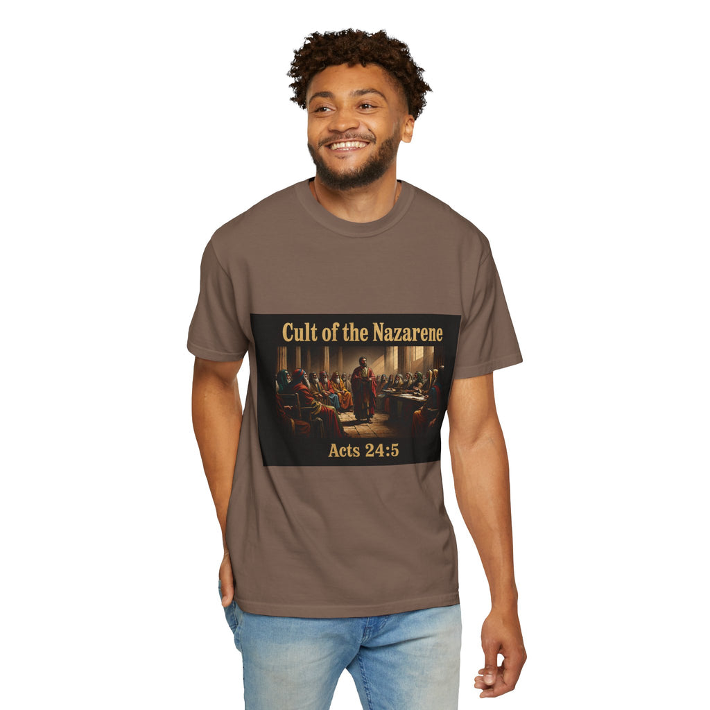 Acts 24:5 Unisex Comfort Dyed T-shirt