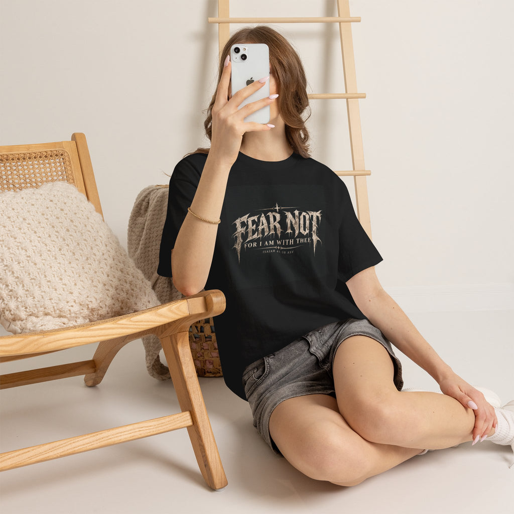 Fear Not Ad Edition Holiday Line October Edition scripture Tee —  Christian Graphic T-Shirt