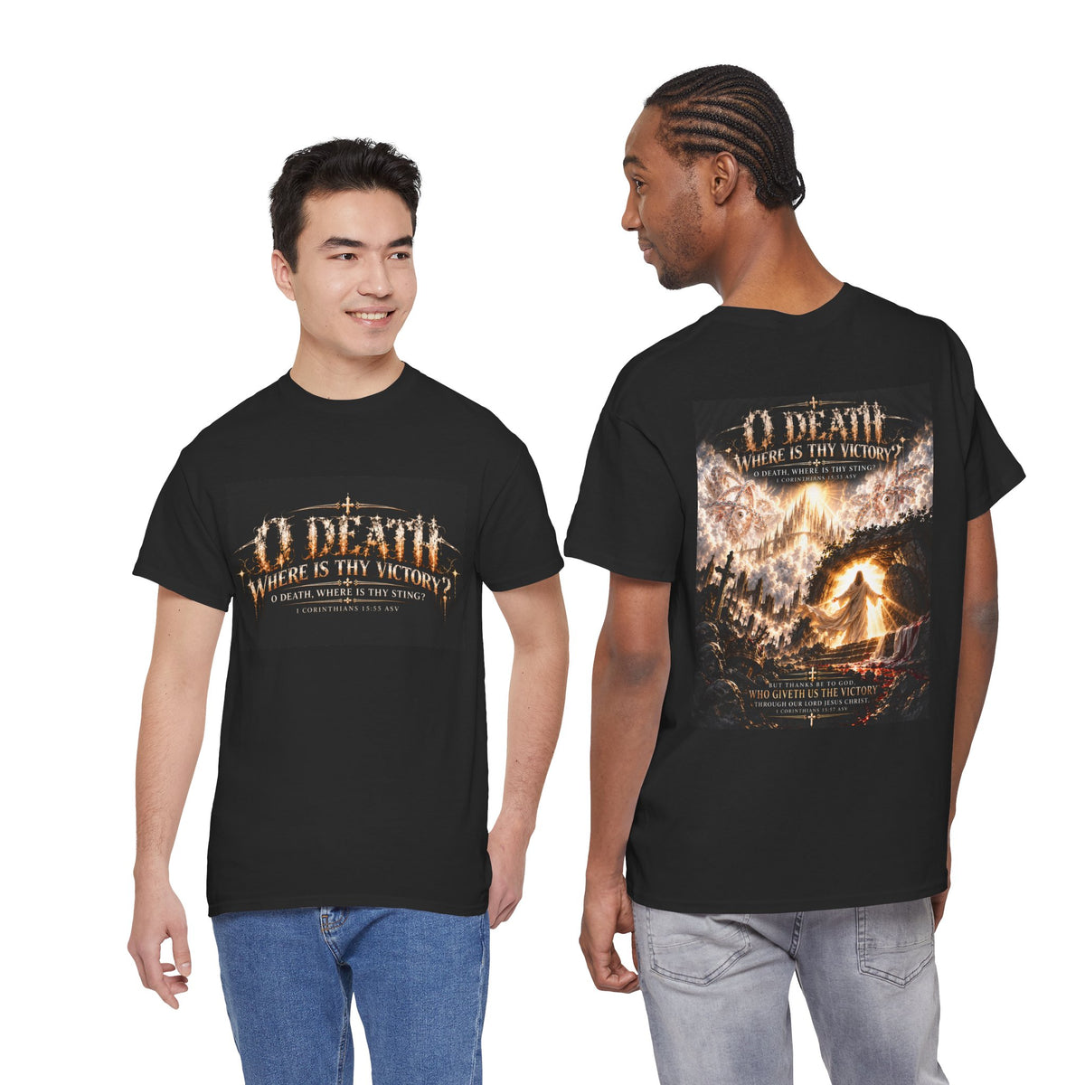 Victory Over Death Holiday October Edition Christian T-Shirt