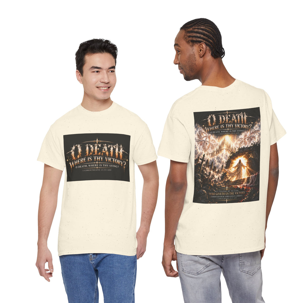 Victory Over Death Holiday October Edition Christian T-Shirt