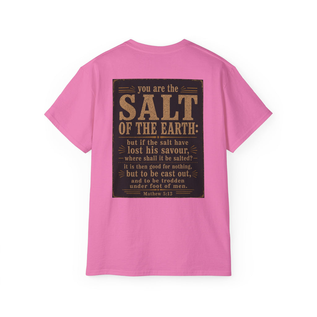 Be Salty T-Shirt — 'You Are the Salt of the Earth' Christian Vintage Tee