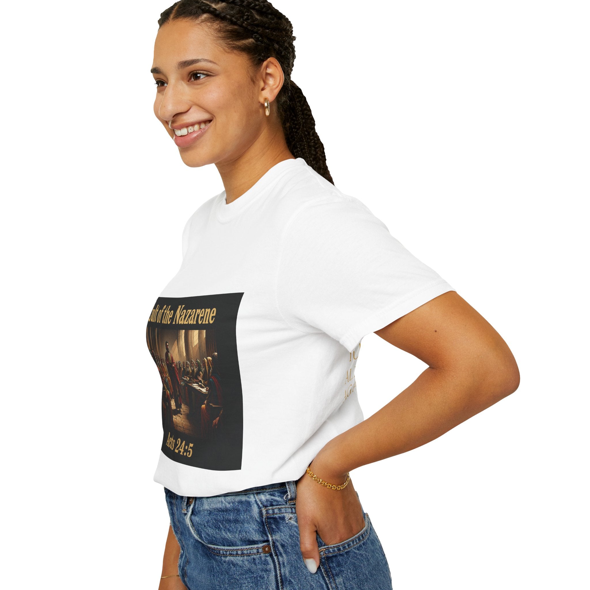 Acts 24:5 Unisex Comfort Dyed T-shirt