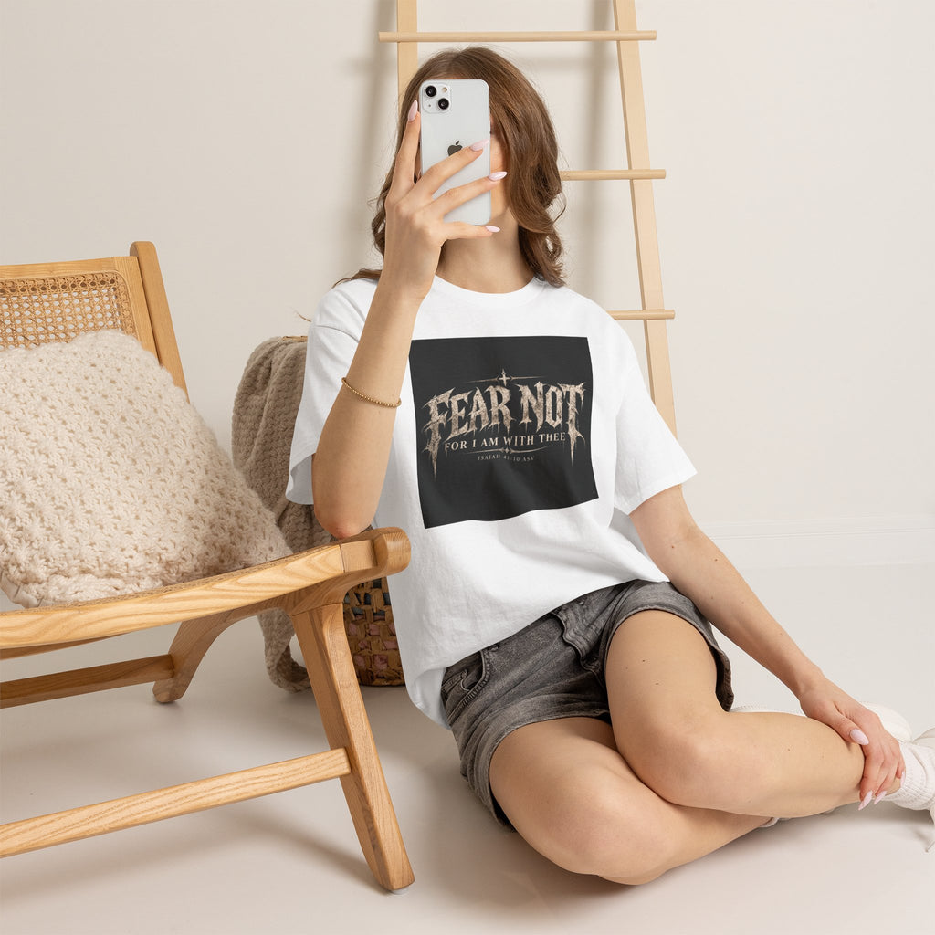 Fear Not Ad Edition Holiday Line October Edition scripture Tee —  Christian Graphic T-Shirt