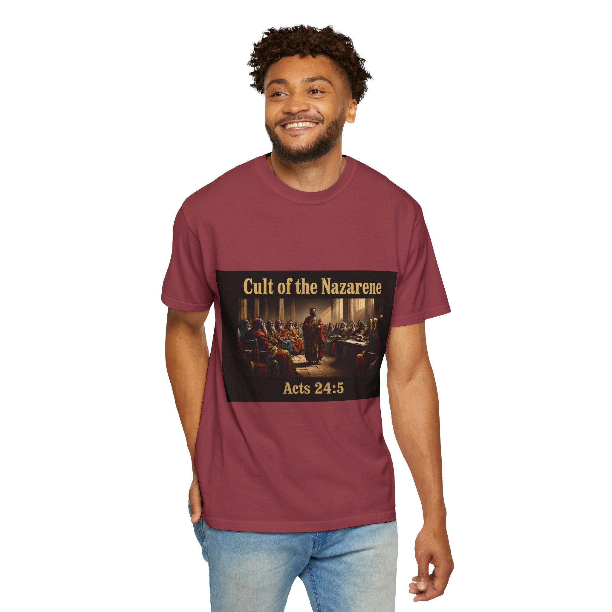 Acts 24:5 Unisex Comfort Dyed T-shirt