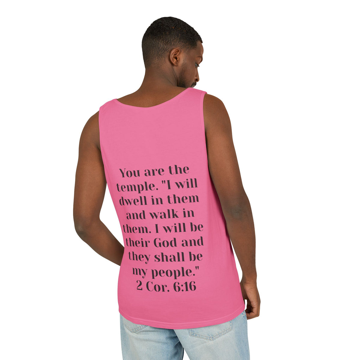 Jesus Follower Cat Lover Tank Top — Christian Pet Lover Graphic Tank