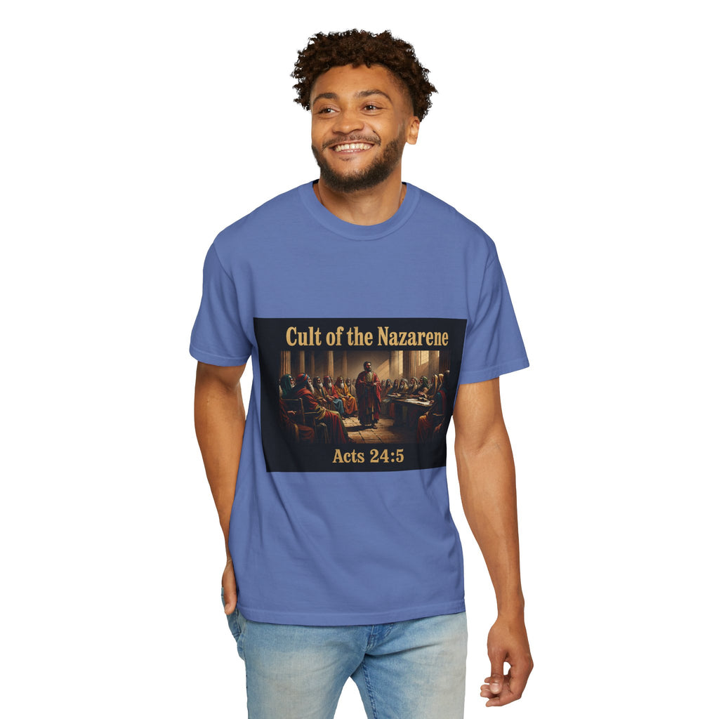 Acts 24:5 Unisex Comfort Dyed T-shirt