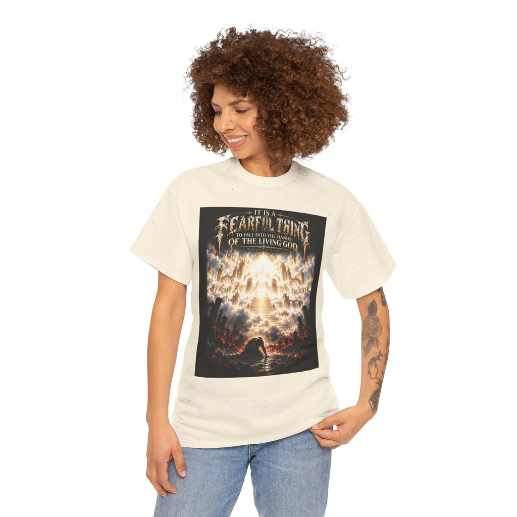 Fear of the Living God T-Shirt – ‘Be Wise Fear Yahweh’ Scripture Tee (Prov 9:10)