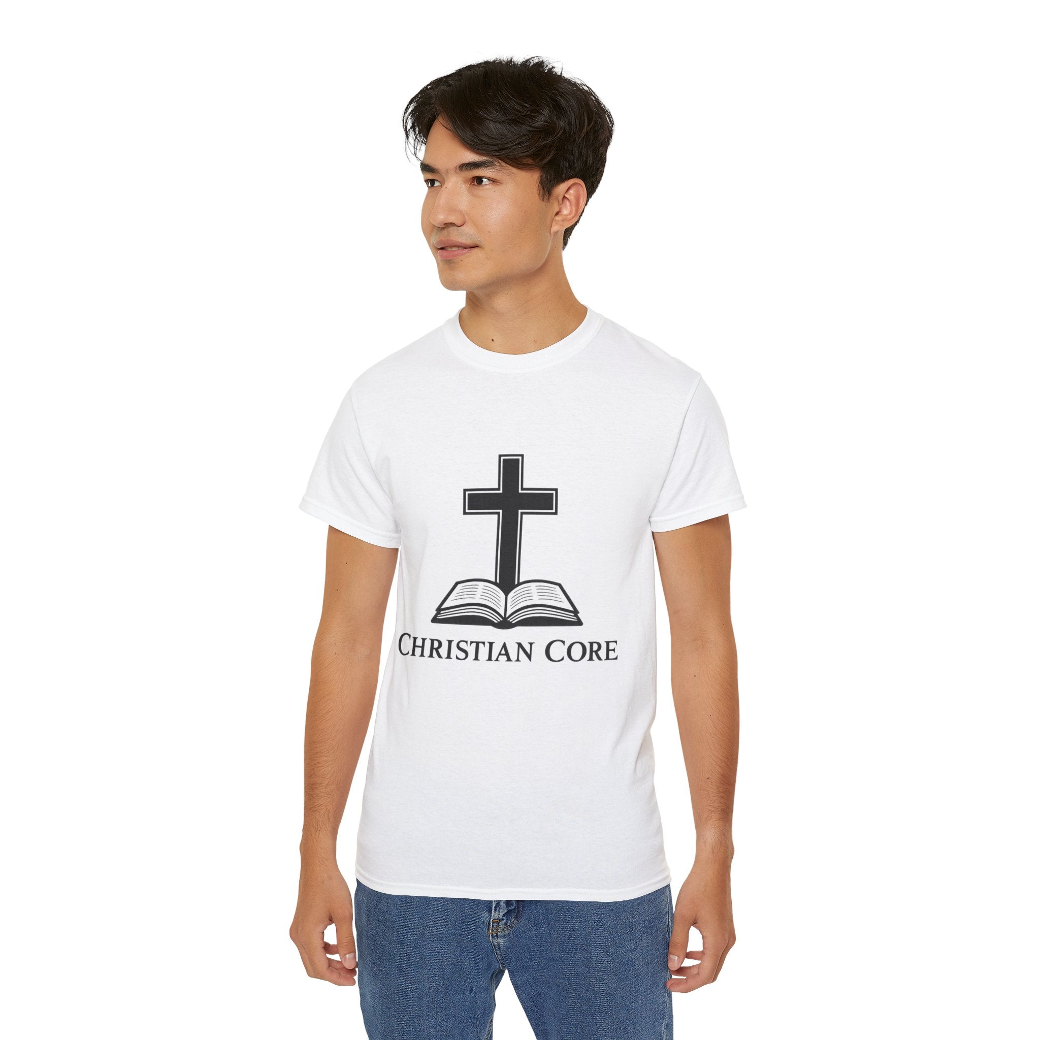Salty T-Shirt Christian Core Logo — 'You Are the Salt of the Earth' Christian Vintage Tee