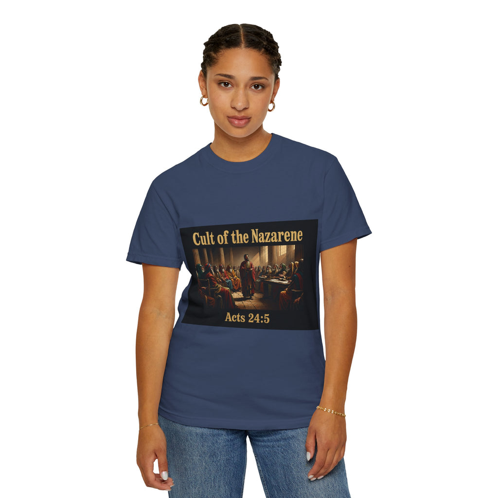 Acts 24:5 Unisex Comfort Dyed T-shirt