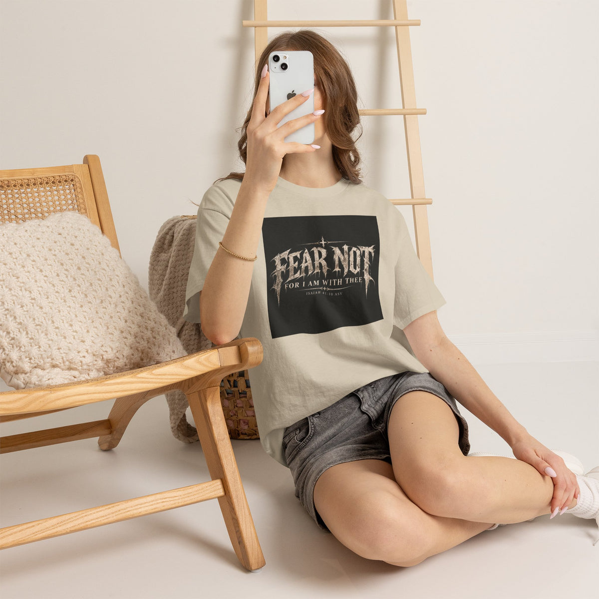 Fear Not Ad Edition Holiday Line October Edition scripture Tee —  Christian Graphic T-Shirt